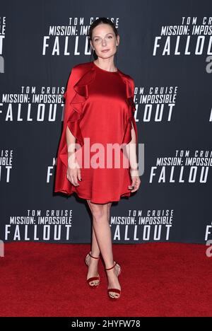 Rebecca Ferguson attending the Washington DC premiere of Mission: Impossible Fallout Stock Photo