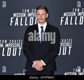 Frederick Schmidt attending the Washington DC premiere of Mission: Impossible Fallout Stock Photo