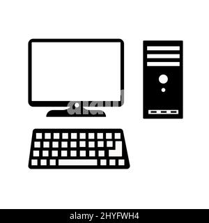 Abstract vector icon on the white, Illustration isolated for graphic and web design. Simple flat symbol. Stock Vector