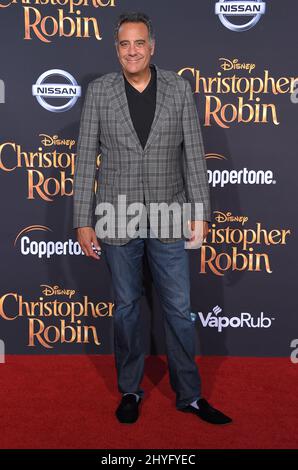 Brad Garrett attending the premiere of Christopher Robin in Los Angeles, California Stock Photo