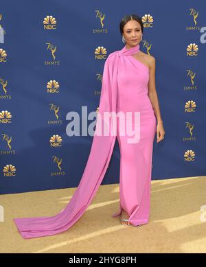 Thandie Newton Arrives At The 70th Primetime Emmy Awards On Monday 