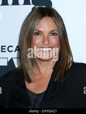 Mariska Hargitay attending the Tribeca TV Festival 20th Anniversary celebration of 'Law & Order: SVU' Stock Photo