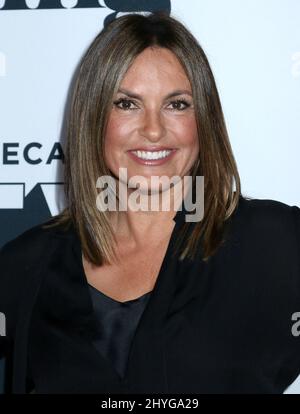 Mariska Hargitay attending the Tribeca TV Festival 20th Anniversary celebration of 'Law & Order: SVU' Stock Photo