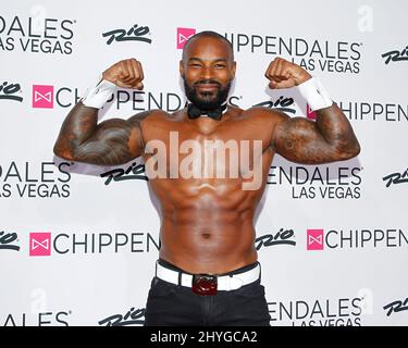 Tyson Beckford hosts at Chippendales at the Rio All-Suite Hotel & Casino on September 29, 2018 in Las Vegas Stock Photo