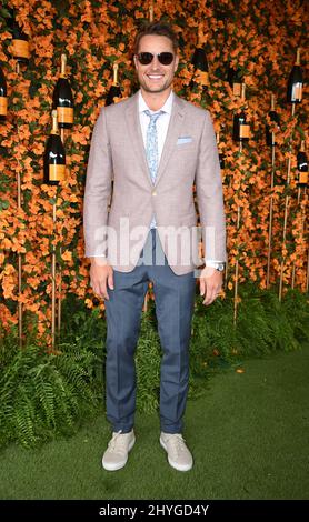 Justin Hartley arrives at the 9th Annual Veuve Clicquot Polo Classic held at Will Rogers State Park on October 6, 2018 in Pacific Palisades, Ca Stock Photo