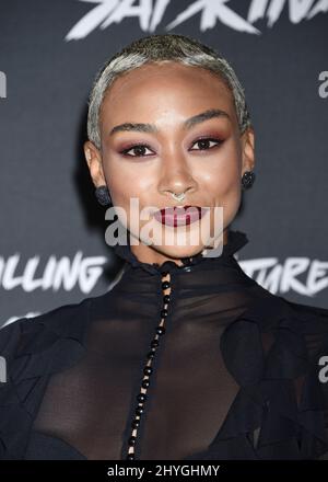 Tati Gabrielle at the Netflix's 'Chilling Adventures Of Sabrina' Season