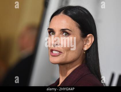 Demi Moore arriving to the Peggy Albrecht Friendly House 29th Annual Awards Luncheon at Beverly Hills Stock Photo