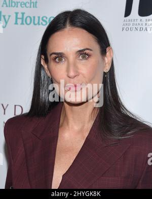 Demi Moore arriving to the Peggy Albrecht Friendly House 29th Annual Awards Luncheon at Beverly Hills Stock Photo