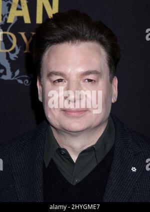 Mike Myers attending the Bohemian Rhapsody New York Premiere at the The Paris Theatre, New York on October 30, 2018. Stock Photo