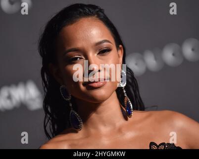 Karrueche Tran attending the LACMA Alfonso Cuaron at LACMA Art + Film