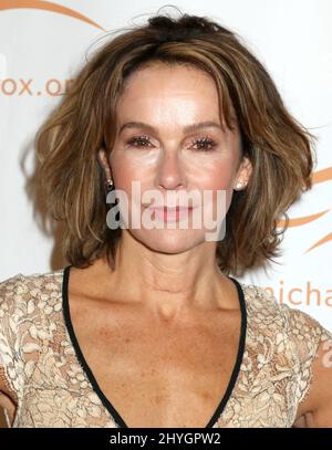 Jennifer Grey at A Funny Thing Happened on the Way to Cure Parkinson's held at the Hilton New York on November 10, 2018 in New York City, NY Stock Photo