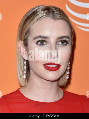 Emma Roberts at The TrevorLIVE Project LA 2018 held at the Beverly Hilton Hotel. Stock Photo