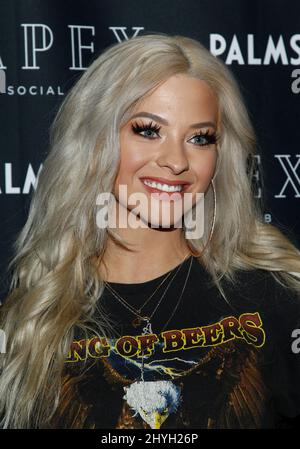 Ashley Resch attending New Year's Eve at APEX Social Club, Palms Casino