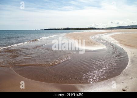 Belhaven bay near Dunbar , Scotland Stock Photo