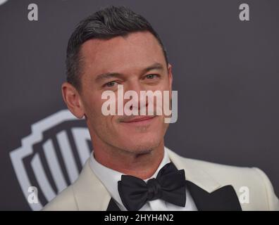 Luke Evans at the 20th Annual InStyle and Warner Bros. Golden Globe after party held at the Beverly Hilton Hotel on January 6, 2019 in Beverly Hills, CA. Stock Photo