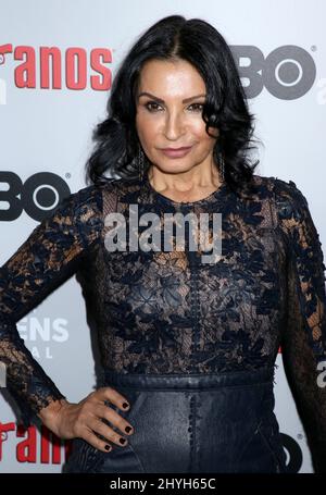 Kathrine Narducci attending The Sopranos 20th Anniversary Red Carpet