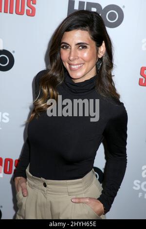Jamie-Lynn Sigler attending The Sopranos 20th Anniversary Red Carpet