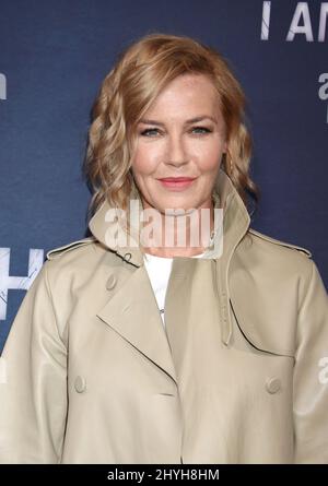 Connie Nielsen at TNT's 'I Am The Night' Los Angeles Premiere held at the Harmony Gold Theater on January 24, 2019 in Hollywood, Ca. Stock Photo