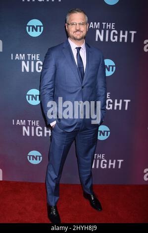 Sam Sheridan at TNT's 'I Am The Night' Los Angeles Premiere held at the Harmony Gold Theater on January 24, 2019 in Hollywood, Ca. Stock Photo