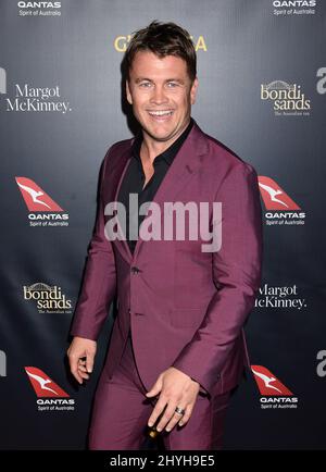 Luke Hemsworth arrives at the 16th Annual G'Day USA Los Angeles Gala held at 3LABS on January 26, 2019 in Culver City. Stock Photo