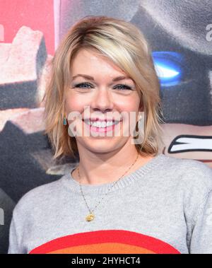 Mary Elizabeth Ellis arriving to the 'The LEGO Movie 2: The Second Part