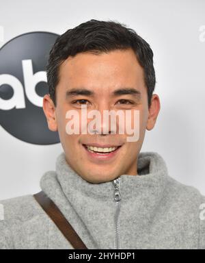 Conrad Ricamora arriving to the Disney ABC TCA Winter Press Tour 2019 ...