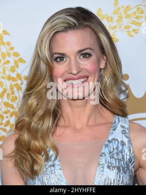 Brooke D'Orsay arriving to the Hallmark Channel and Hallmark Movies