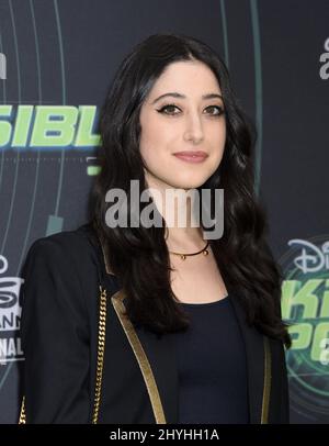 Taylor Ortega at Disney Channel's 'Kim Possible' Premiere held at the