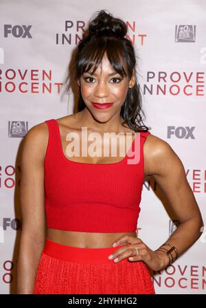 Nikki M James Attending The Proven Innocent Red Carpet Screening Held At The Paley Center In