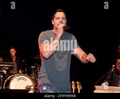 Walker Hayes performs at '90s Country' Night at CRS held at the Country Music Hall of Fame & Museum on February 14, 2019 in Nashville, TN. Stock Photo