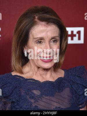 Nancy Pelosi attending the VH1 Trailblazer Honors at Wilshire Ebell Theatre in in Los Angeles, California Stock Photo
