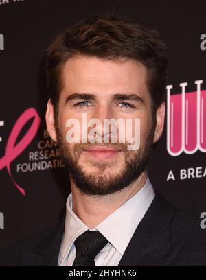 Liam Hemsworth arrives at The Women's Cancer Research Fund's An Unforgettable Evening Benefit Gala held at the Beverly Wilshire Hotel on February 28, 2019 in Beverly Hills, CA. Stock Photo