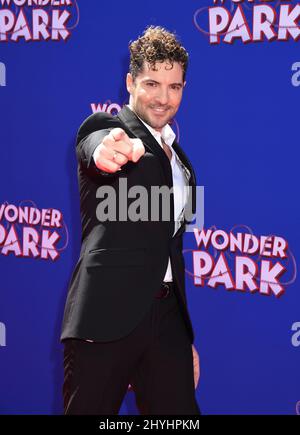 David Bisbal at the Los Angeles premiere of 'Wonder Park' held at the Regency Village Theatre on March 10, 2019 in Westwood, CA. Stock Photo