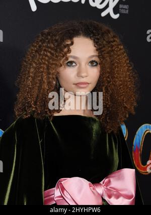 Nico Parker arriving for Disney's premiere of 'Dumbo' held at the El