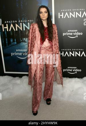 Esme Creed-Miles attending the 'Hanna' New York Premiere held at The Whitby Hotel Stock Photo