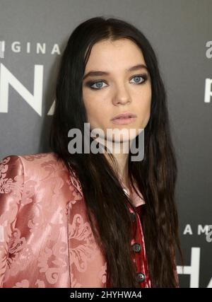 Esme Creed-Miles attending the 'Hanna' New York Premiere held at The Whitby Hotel Stock Photo