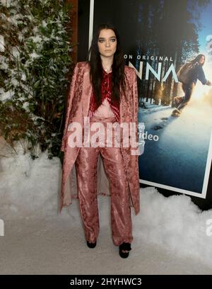 Esme Creed-Miles attending the 'Hanna' New York Premiere held at The Whitby Hotel Stock Photo