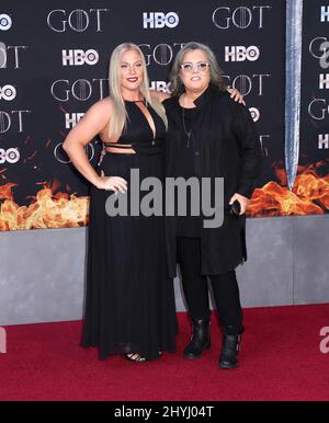 Rosie O'Donnell and Elizabeth Rooney attending the 'Game of Thrones ...