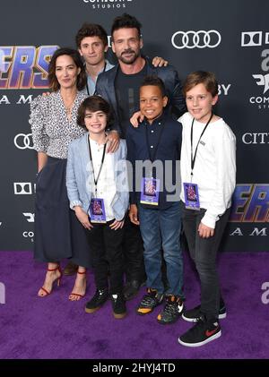 Frank Grillo, Wendy Moniz, Liam Grillo, Rio Joseph Grillo and Re ...