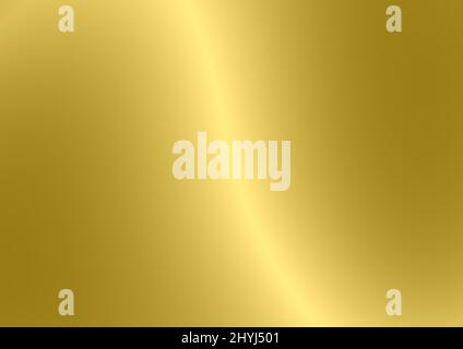 Blurred shiny golden metal sheet texture background. Metallic gold pattern, art abstract gradient backdrop. Iron material. Stock Photo