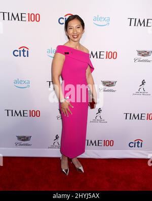 New York, NY - April 23, 2019: Dr. Leana Wen and Sebastian Walker attend  the TIME 100 Gala 2019 at Ja…