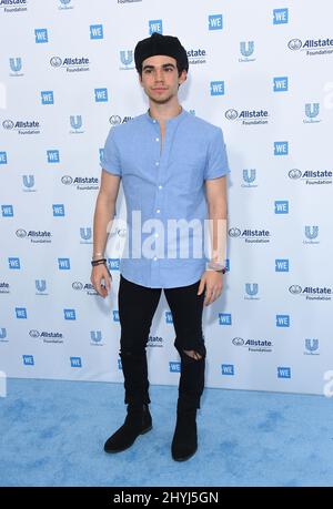 Cameron Boyce at WE Day California held in The Forum on April 25, 2019 in Los Angeles, CA. Stock Photo