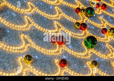 christmas ornament background and texture Stock Photo