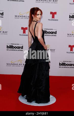 Marcela Cardozo attending the 2019 Billboard Latin Music Awards held at