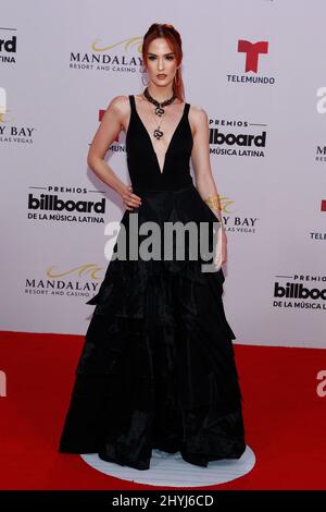 Marcela Cardozo attending the 2019 Billboard Latin Music Awards held at