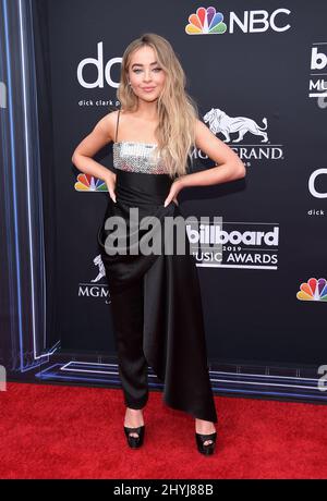 Sabrina Carpenter attending the Billboard Music Awards 2019 at the