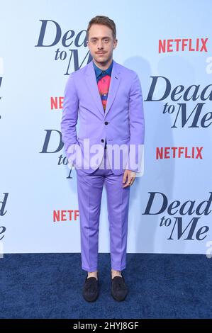 Max Jenkins attending the season one premiere of Netflix's 'Dead To Me' held at the Regal Cinemas L.A. Live on May 2, 2019 in Santa Monica, California Stock Photo