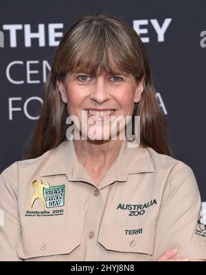 Terri Irwin arriving to An Evening with the Irwins: Crikey! held at the
