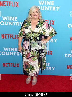 Paula Pell attending the 'Wine Country' World Premiere held at The Paris Theatre in New York City Stock Photo