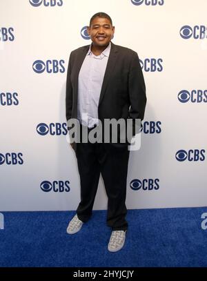 Omar Benson Miller attending the CBS 2019 Upfront held at Todd English Food Hall Stock Photo